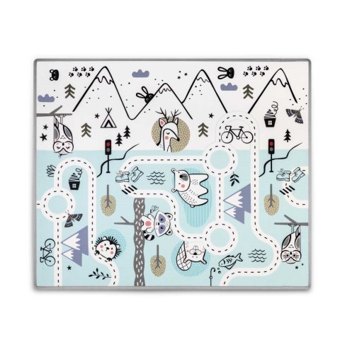 MATA PIANKOWA EDUKACYJNA ZWIJANA 180 X 150 X 1,5 CM NUKIDO NK-342