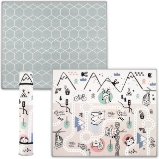 MATA PIANKOWA EDUKACYJNA ZWIJANA 180 X 150 X 1,5 CM NUKIDO NK-342