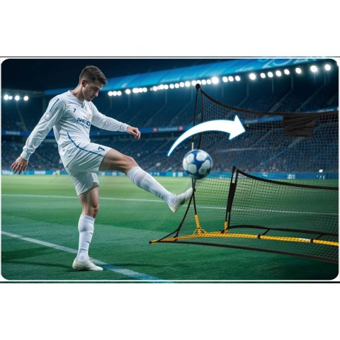 SIATKA TRENINGOWA REBOUNDER NEO-SPORT 210 X 120 X 35 CM