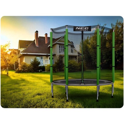 TRAMPOLINA OGRODOWA DLA DZIECI 140 CM 4,5FT NEO-SPORT