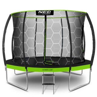 TRAMPOLINA OGRODOWA PROFILOWANA 14FT/435CM Z SIATKĄ WEWNĘTRZNĄ NEO-SPORT