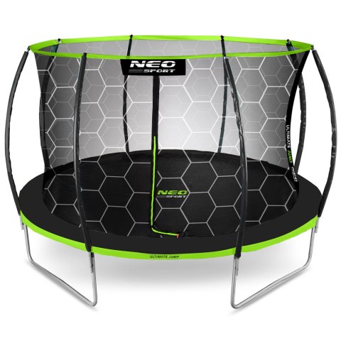 TRAMPOLINA OGRODOWA PROFILOWANA 14FT/435CM Z SIATKĄ WEWNĘTRZNĄ NEO-SPORT