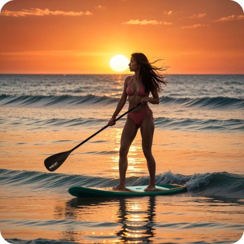 WIOSŁO 2W1 DO DESKI SUP NEO-SPORT