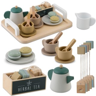 DREWNIANY ZESTAW DO HERBATY NK-864 NUKIDO