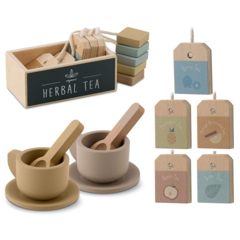 DREWNIANY ZESTAW DO HERBATY NK-864 NUKIDO