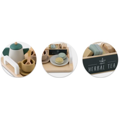 DREWNIANY ZESTAW DO HERBATY NK-864 NUKIDO