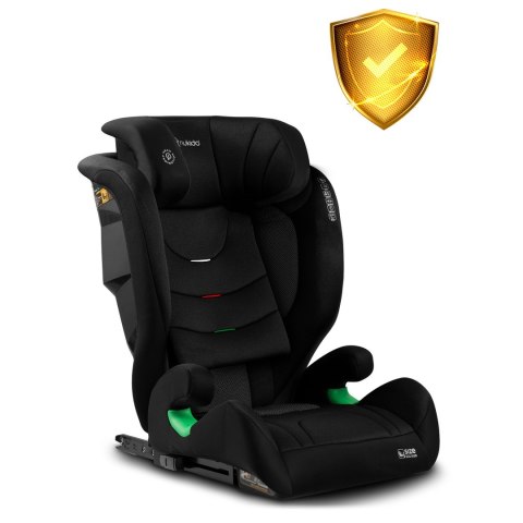 FOTELIK SAMOCHODOWY NUKIDO LOUIS SOFT CZARNY 15-36 KG ISOFIX