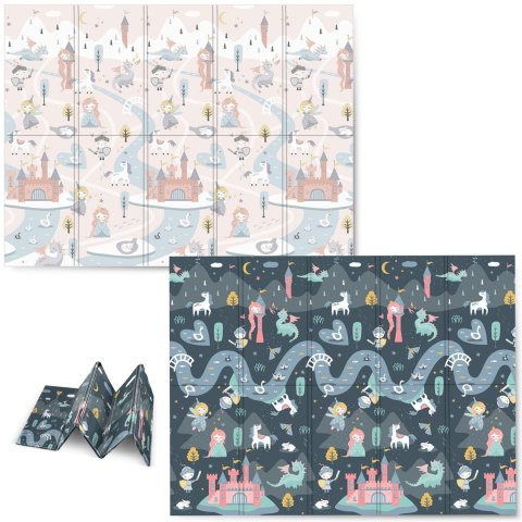 MATA PIANKOWA EDUKACYJNA SKŁADANA 200 X 150 X 1 CM NUKIDO NK-341
