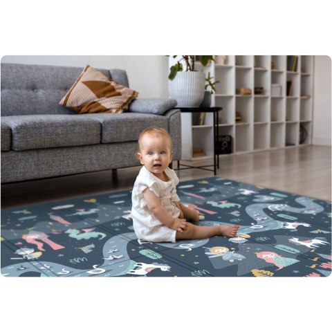 MATA PIANKOWA EDUKACYJNA SKŁADANA 200 X 150 X 1 CM NUKIDO NK-341