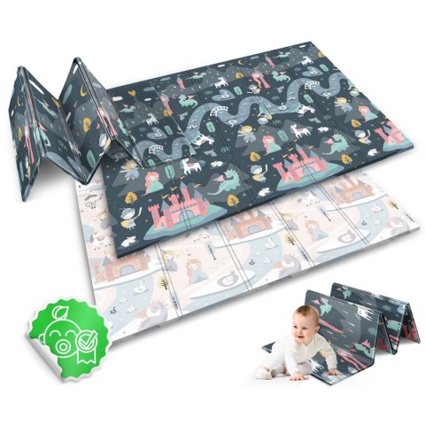MATA PIANKOWA EDUKACYJNA SKŁADANA 200 X 150 X 1 CM NUKIDO NK-341
