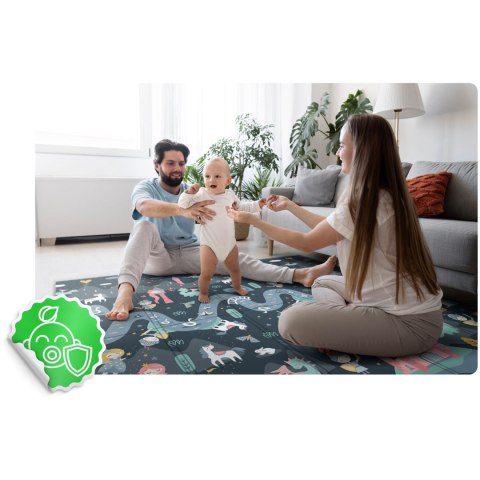 MATA PIANKOWA EDUKACYJNA SKŁADANA 200 X 150 X 1 CM NUKIDO NK-341
