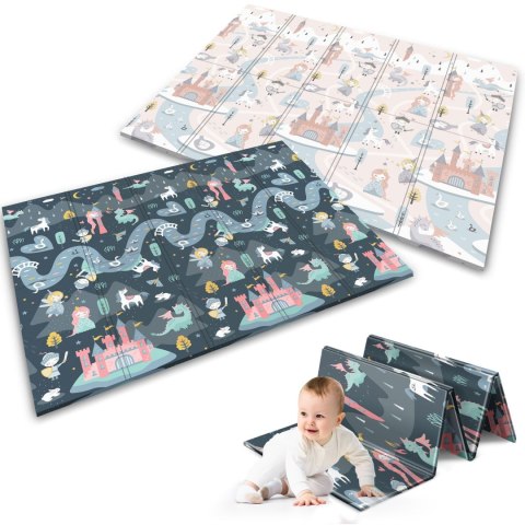 MATA PIANKOWA EDUKACYJNA SKŁADANA 200 X 150 X 1 CM NUKIDO NK-341