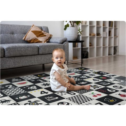 MATA PIANKOWA EDUKACYJNA SKŁADANA 200 X 180 X 1 CM NUKIDO NK-340 OCEAN-LICZBY