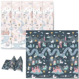 MATA PIANKOWA EDUKACYJNA SKŁADANA 200 X 180 X 1 CM NUKIDO NK-340