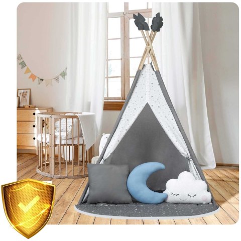 NAMIOT TIPI DLA DZIECI NK-406 NUKIDO - SZARY
