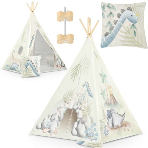 NAMIOT TIPI DLA DZIECI NUKIDO - DINOZAURY NAMIOT TIPI DLA DZIECI NUKIDO - DINOZAURY