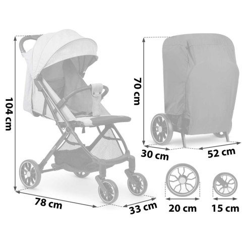 WÓZEK DZIECIĘCY SPACERÓWKA PASEO NUKIDO
