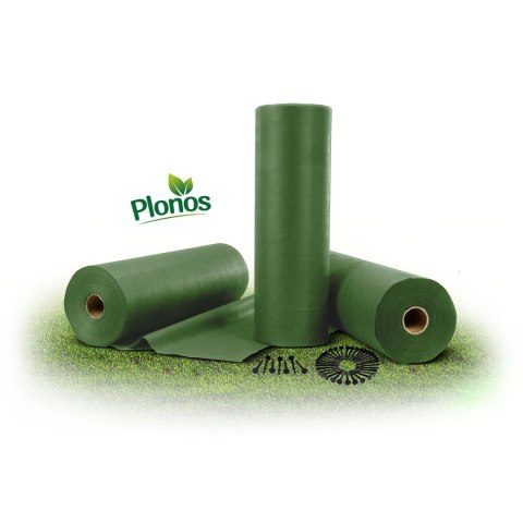AGROWŁÓKNINA OGRODOWA 1,6 M X 100 M 90 G/M2 + 100 SZPILEK PLONOS - ZIELONA