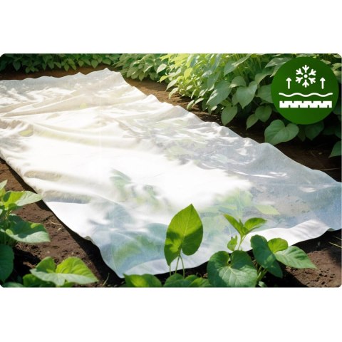 AGROWŁÓKNINA OKRYCIOWA 2000 CM X 160 CM PLONOS - BIAŁA