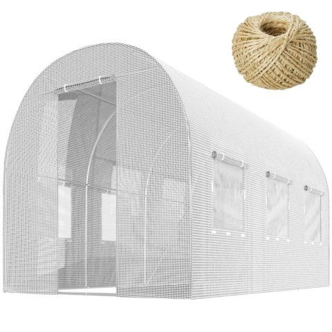 FOLIA NA TUNEL OGRODOWY 2X3,5M (7M2) BIAŁY PLONOS