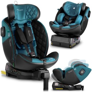 FOTELIK SAMOCHODOWY NUKIDO PRESTIGE LINE CZARNO-NIEBIESKI 0-36 KG ISOFIX