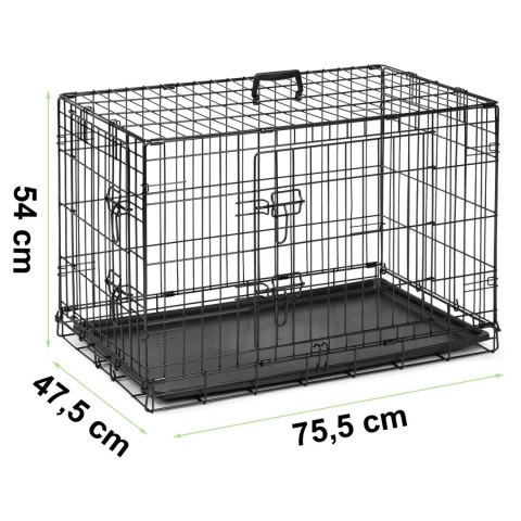 KLATKA DLA ZWIERZĄT 75,5 X 47,5 X 54 CM PH-200