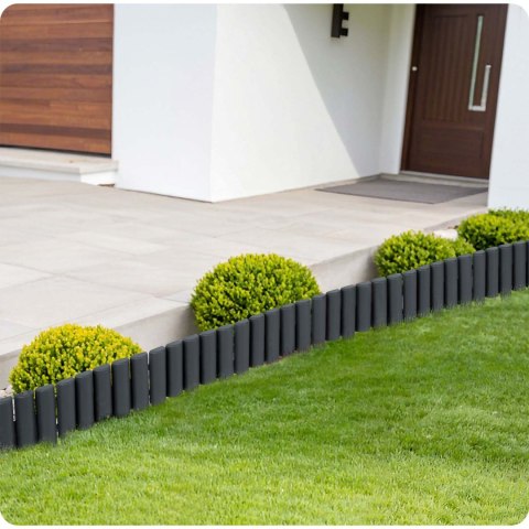 OBRZEŻE OGRODOWE PLONOS 220 CM PL-961 SZARE