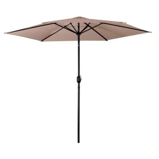 PARASOL OGRODOWY SKŁADANY 6 SEGMENTOWY 300 CM Z POKROWCEM PLONOS PL-884