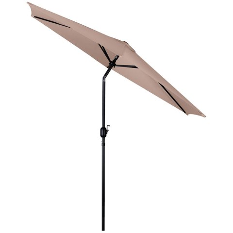 PARASOL OGRODOWY SKŁADANY 6 SEGMENTOWY 300 CM Z POKROWCEM PLONOS PL-884