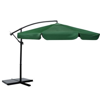 PARASOL OGRODOWY SKŁADANY 6 SEGMENTOWY 350 CM Z POKROWCEM PLONOS PL-880
