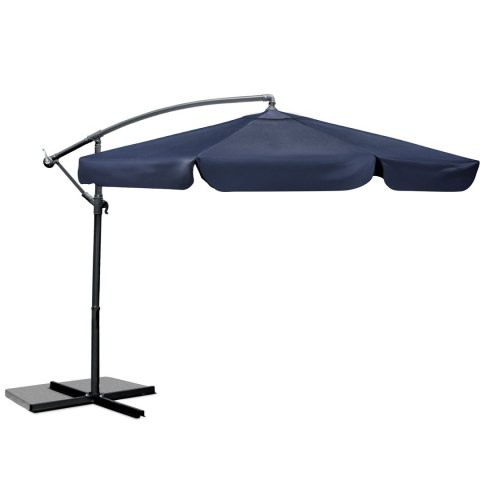 PARASOL OGRODOWY SKŁADANY 6 SEGMENTOWY 350 CM Z POKROWCEM PLONOS PL-880