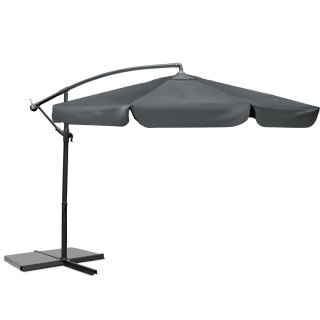 PARASOL OGRODOWY SKŁADANY 8 SEGMENTOWY 350 CM Z POKROWCEM PLONOS PL-881