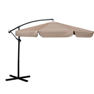 PARASOL OGRODOWY SKŁADANY 8 SEGMENTOWY 350 CM Z POKROWCEM PLONOS PL-881