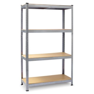 REGAŁ METALOWY MAGAZYNOWY ZESTAW 2 SZT 150 X 75 X 30 CM PLONOS PL-700