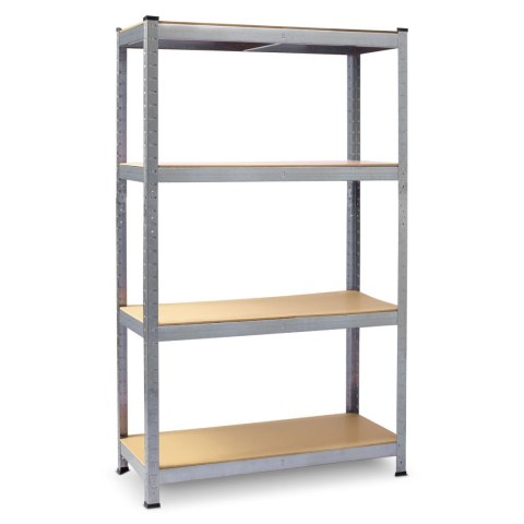 REGAŁ METALOWY MAGAZYNOWY ZESTAW 2 SZT 174 X 80 X 40 CM PLONOS PL-701