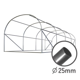 TUNEL OGRODOWY 2,5 X 4 M (10M2) RÓŻOWY PLONOS