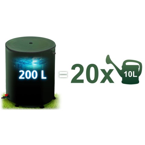 ZBIORNIK NA DESZCZÓWKĘ 200 L PLONOS PL-520