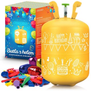 BUTLA Z HELEM 0,20M3 Z BALONAMI I WSTĄŻKĄ RICOKIDS