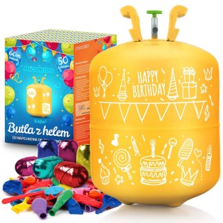 BUTLA Z HELEM 0,42M3 Z BALONAMI I WSTĄŻKĄ RICOKIDS