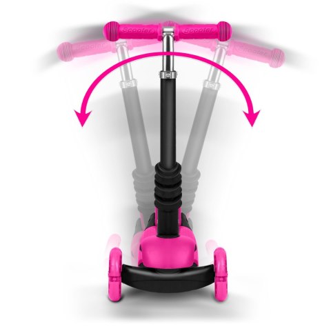 HULAJNOGA TRÓJKOŁOWA RICOKIDS BUGGY - RÓŻOWA
