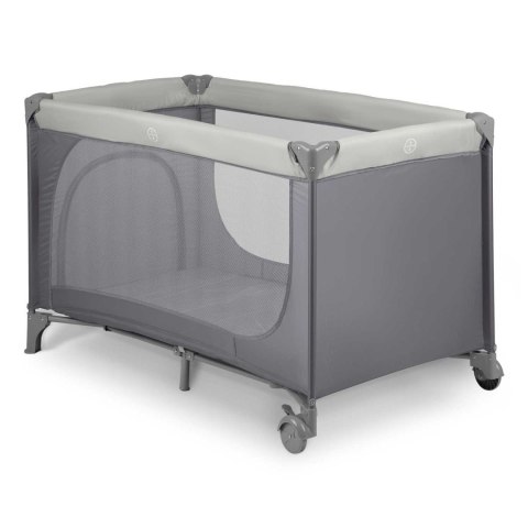 ŁÓŻECZKO TURYSTYCZNE 125 X 65 X 78 CM RK-240 JASNO SZARE