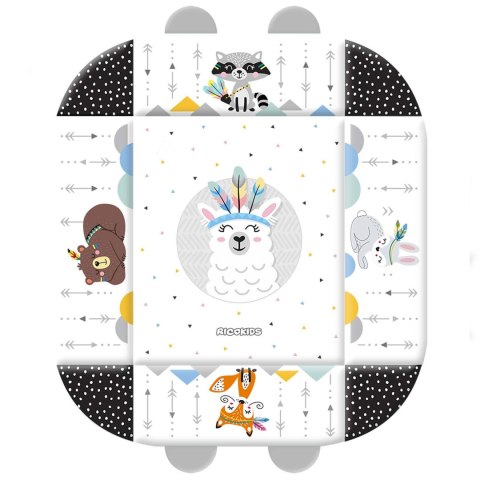 MATA INTERAKTYWNA EDUKACYJNA 110 X 100 CM BOHO RICOKIDS