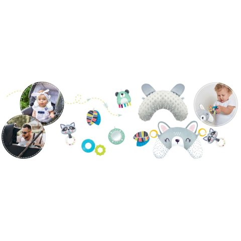 MATA INTERAKTYWNA EDUKACYJNA 110 X 100 CM KRÓLIK RICOKIDS
