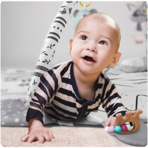 MATA INTERAKTYWNA EDUKACYJNA 110 X 100 CM KRÓLIK RICOKIDS