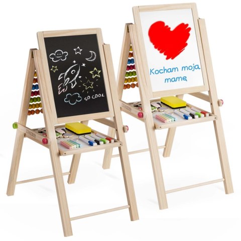 SKŁADANA MAGNETYCZNA KREDOWA TABLICA RICOKIDS