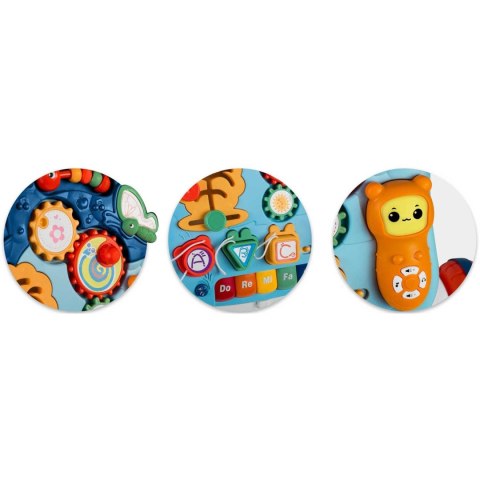 STOLIK EDUKACYJNY 4W1 RICOKIDS NIEBIESKI 781900