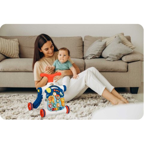 STOLIK EDUKACYJNY 4W1 RICOKIDS NIEBIESKI 781900