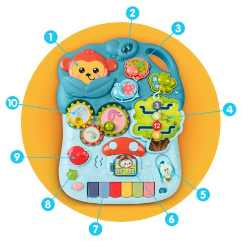 STOLIK EDUKACYJNY 4W1 RICOKIDS ZIELONY 781500