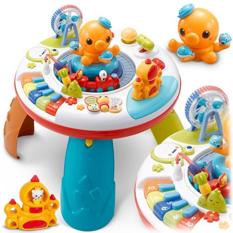 STOLIK EDUKACYJNY Z MUZYKĄ I DŹWIĘKIEM RICOKIDS 781800