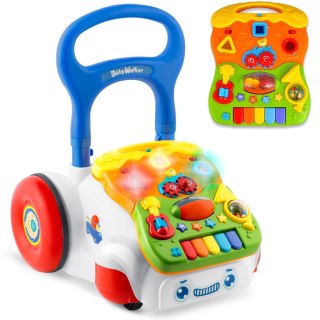 CHODZIK EDUKACYJNY Z MUZYKĄ 2W1 RK-744 RICOKIDS BIAŁY